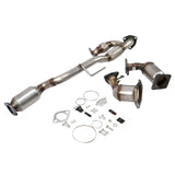 ZUN For 2009 To 2014 Nissan Murano 3.5L V6 Catalytic Converter Set With Flex Y Pipe 88421538