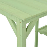 ZUN 64.6" Large Outdoor Potting Bench, Garden Potting Table, Wood Workstation with 6-Tier Shelves, Large 08688125