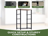4 Drawer Dresser with Durable Steel Frame & Handles for Adult for , Living Room, Black 29829281