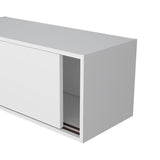 Anegam Floating Cabinet with Sliding Door, White B128P244997