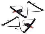 2X Rear Door Window Regulator W/O Motor Replacement for 2003-2013 Maserati Quattroporte M139 65850159