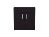 Mayorca Multistorage Pantry Cabinet, One Drawer, Two Interior Shelves, Black B070P337158