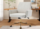 Mid-back liftable office chair, striped fabric, and ergonomically designed, is an excellent choice W2311P454487