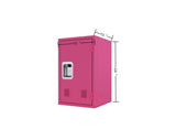 24" H Locker Cabinet, Metal Locker Cabinet with 1 Doors, Small Metal Locker,Lockable W396100786