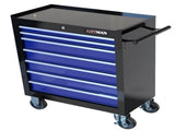 7 DRAWERS MULTIFUNCTIONAL TOOL CART WITH WHEELS-BLACKBLUE 36619342
