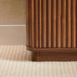 31.5'' Buffet Cabinet Sideboard with Storage Curved wave Design for Bedroom, Living Room, Hallway, 87380931