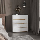 ZUN California Drawer Dresser, Four Spacious Drawers, Superior Top B128P148679