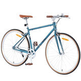 Single Speed Retro style 700C Road Bike For men women's City Bicycle,Steel Frame W1019P175590