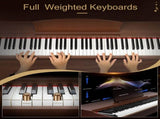 GDP-203 88 Key Standard Full Weighted Keyboards Digital Piano with Metal Stand, Power Adapter, 67140903