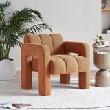 31.10" Wide Boucle Upholstered Accent Chair W579121276