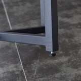 Modern Side Table with Faux Marble MDF Top For Any Small Space 91070094