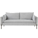 ZUN 76.2" Modern Style 3 Seat Sofa Linen Fabric Upholstered Couch Furniture 3-Seats Couch for Different WF293335AAE