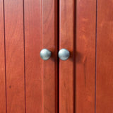 72.4" Tall Storage Cabinet Tall Storage Cabinet with 8 Doors and 4 Shelves ,Bookshelf Living Room, W1758P211011