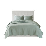 King/Cal King 3 Piece Reversible Scalloped Edge Quilt Set B03597532