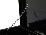 50"Aluminum Five Pattern Toolbox Single Lock Black 40243815