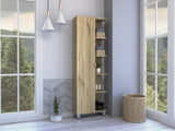 Los Angeles Linen Cabinet, Five Shelves, One Cabinet, Divisions B128P148932