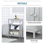 ZUN Bathroom Storage Cabinet Grey （Prohibited by WalMart） 47124825