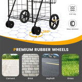Extra large folding shopping cart 14739482