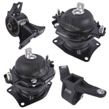Engine Motor and Transmission Mount Set 4Pcs for 2009-2015 Honda Pilot 3.5L A65078 A4555 A65077 18049903