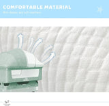 Baby Bassinet Bedside Sleeper 3 in 1 Bedside Crib, Adjustable Portable Bed for Infant/Baby/New born, 54148223