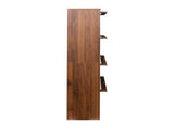 Bookcase Contemporary Closed Back Glass Doors Office Storage Cabinet Floor-to-Ceiling Low Cabinet W331P195805