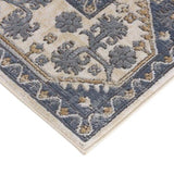 ZUN Tiled Border Area Rug B03597937