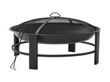 28" Round Wood Pit, Steel Frame 53206836