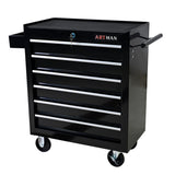 Rolling Tool Chest, 6 Drawer Tool Box with Wheels, Heavy Duty Industrial Service Cart Storage W1102138406