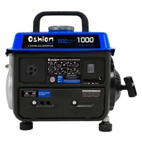 ZUN Oshion GG950 Portable Generator, 1000W Gasoline Powered Generator Creat for Camping Back Yard BBQ's 73090855