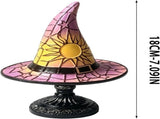 Witch Hat Lamp Handcrafted Gothic Night Light for Bedroom, Night Stands, Bedroom, Living Room, 99296799