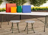 Set of Two 18-inch Folding Stools with 225lb Capacity 62433401
