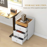 ZUN Bathroom Storage Cabinet-White （Prohibited by WalMart） 82931240