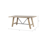 ZUN Sonoma Dining Table B03548461