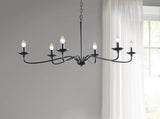 6-Light Metal Chandelier B03597662