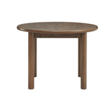 ZUN 42" Round Dining Table for 4 Person, Retro Kitchen Table, Wooden Dinner Room Table with Solid Wood W1801P181981