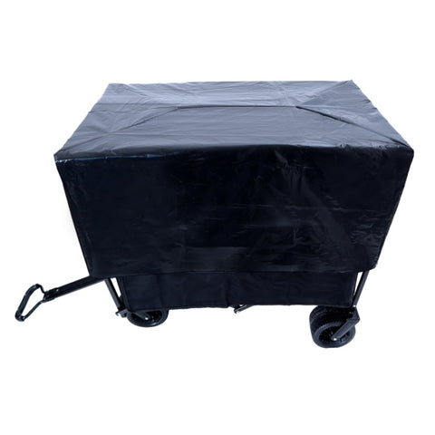 ZUN 440lbs Collapsible Foldable Wagon Cart with strapping system ,Beach Wagon Utility Cart Utility Wagon W2932P234996