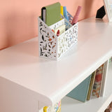 Bookcase Footboard with Storage, White finish B356P354497