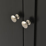 Rolling Mobile Kitchen Island with Solid Wood Top Locking Wheels,52.7 Inch Width,Storage Cabinet 84278020