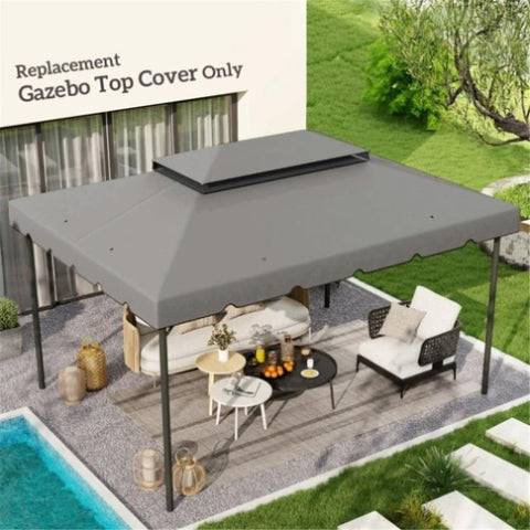 ZUN Gazebo Replacement Canopy -AS （Prohibited by WalMart） 09242829