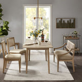 ZUN Armless Dining Chair Set of 2 B03548413