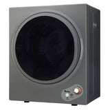 GYJ25-78G2 Compact Portable Household clothes Dryer 2.5KG 1.6cuft with Stainless Steel Drum Black 01341671