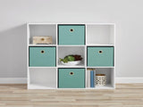 9 Cube Storage Organizer, White 58706054
