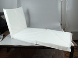 Outdoor Chaise Lounge Cushions Set of 2, Tri-Fold Replacement Cushions for Patio Furniture, Water W419P460573