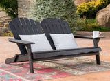 MALIBU ADIRONDACK LOVESEAT 61679.00DGRY