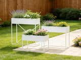 3Pack PreAssembled Metal Raised Garden Bed Planter Stand with NonWoven Liner, UVResistant Coated W2796P516632