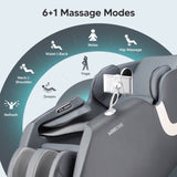 ZUN BOSSCARE 2023 New Massage Chairs with AI Voice Control Shiatsu Recliner Gray W730138147