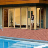 Plastic Interlocking Deck Tiles, 11.8"x11.8", Patio Flooring Outdoor Waterproof All W2882P204149