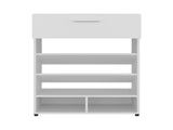 Shoe Rack, 1 Door, 4 Legs, 5 Shelves B097P296824
