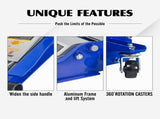 Hydraulic Jack, 5 TonLow Profile Floor Jack, Heavy-Duty Steel Racing Floor Jack with dual W1102P471072