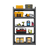 72"H 5 Tier Metal Shelves for Storage Shelving 2000LBS Heavy Duty Storage Shelves Adjustable 45922035